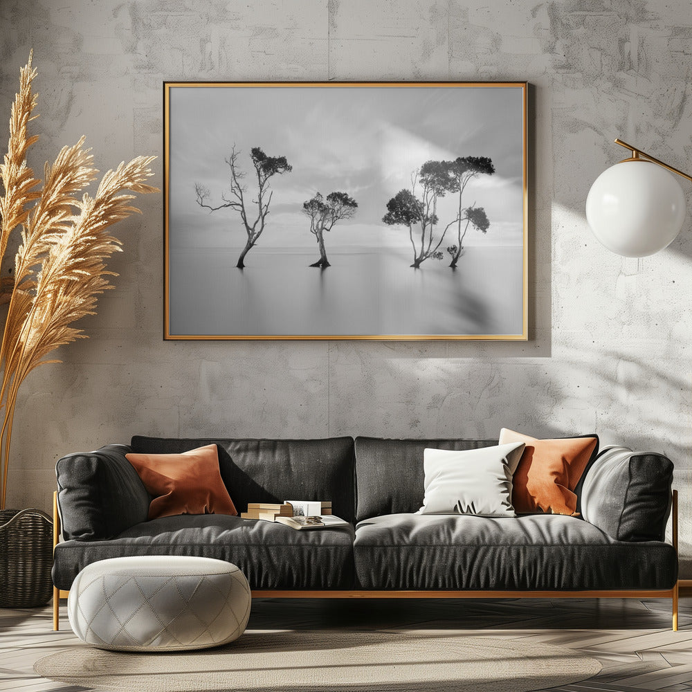 Drowning Not Waving - Poster / Art Print - interiör