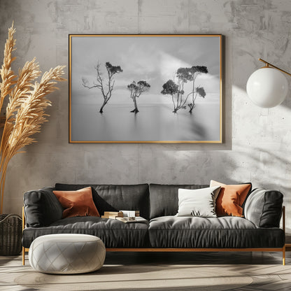 Drowning Not Waving - Poster / Art Print - interiör