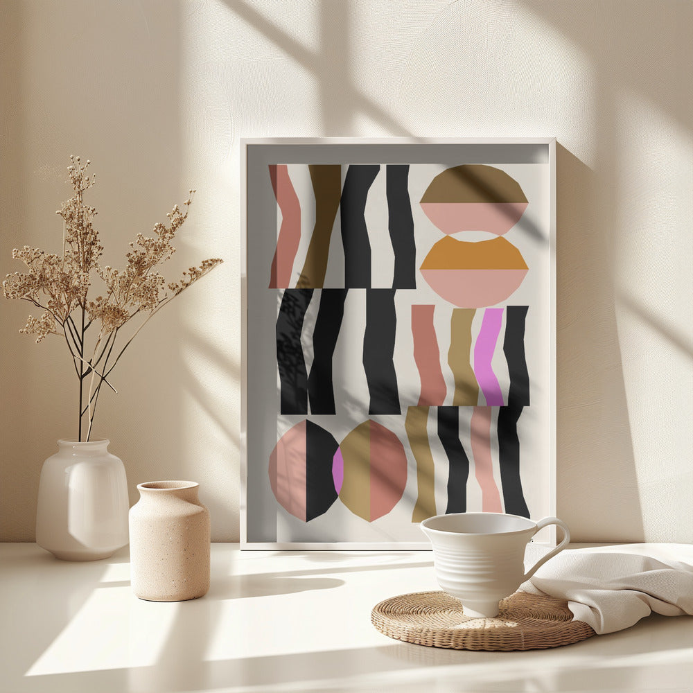 Abstract composition 26 - Poster / Art Print - interiör
