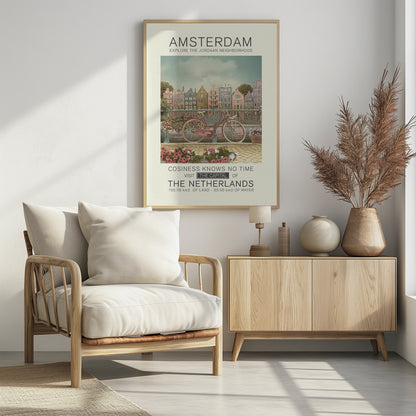 Amsterdam print - Poster / Art Print - interiör