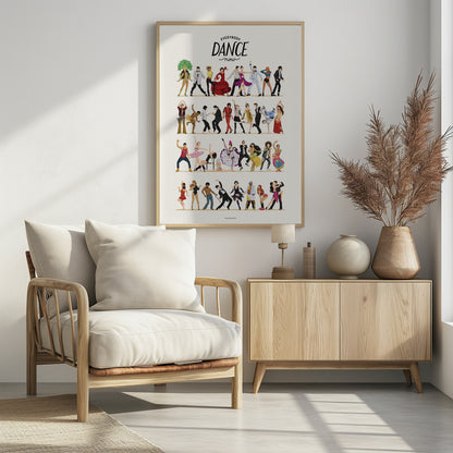 Everybody Dance Now - Poster / Art Print - interiör