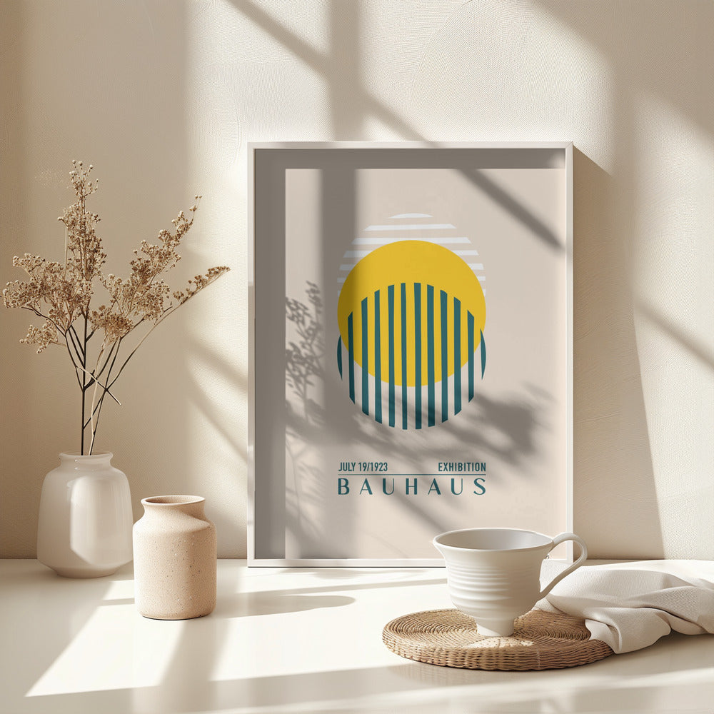 Bauhaus Sari Kure - Poster / Art Print - interiör