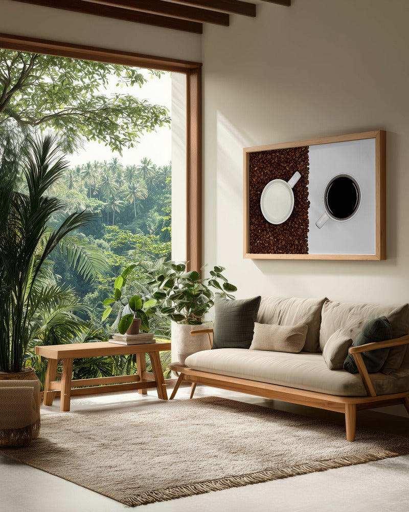 Yin / Yang - Poster / Art Print - interiör