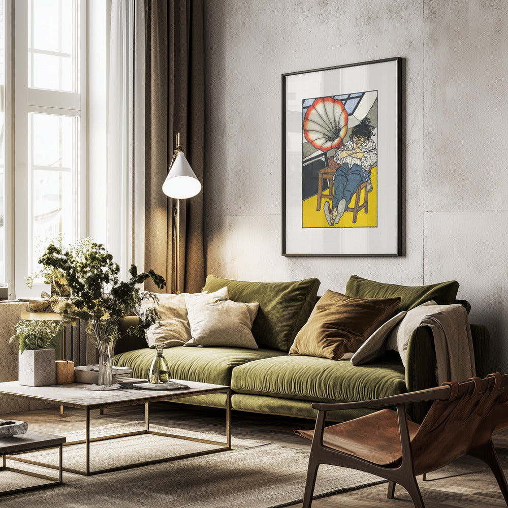 A Beethoven Enthusiast - Poster / Art Print - interiör