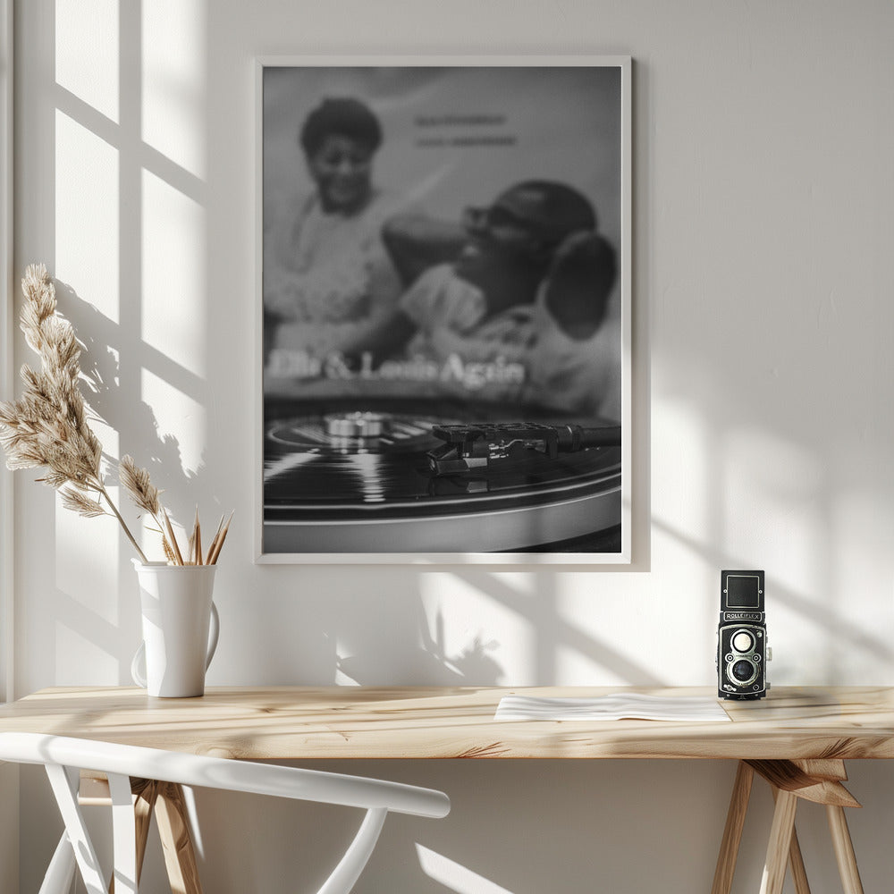Vinyl_003 - Poster / Art Print - interiör