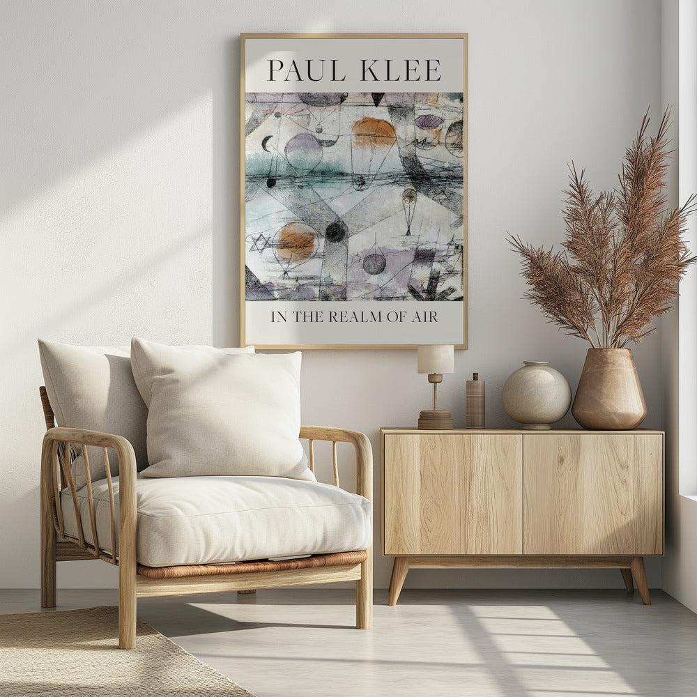 In the Realm of Air 1917 - Poster / Art Print - interiör