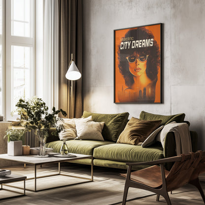 Electric City Dreams - Poster / Art Print - interiör