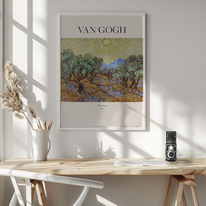 Olive Trees (1889) - Poster / Art Print - interiör
