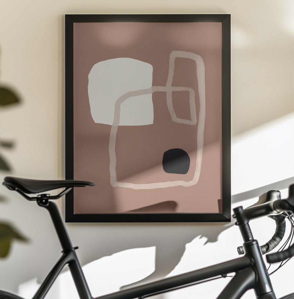 Feel Something - Poster / Art Print - interiör