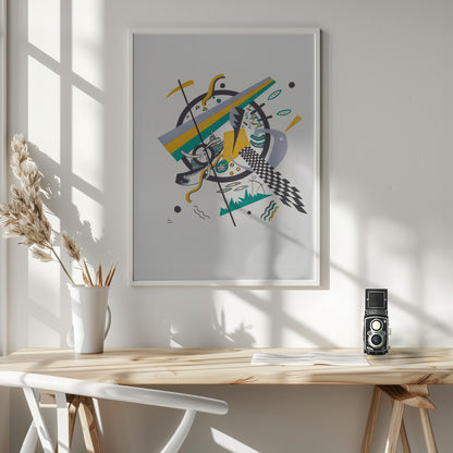 Small Worlds IV (1922) - Poster / Art Print - interiör