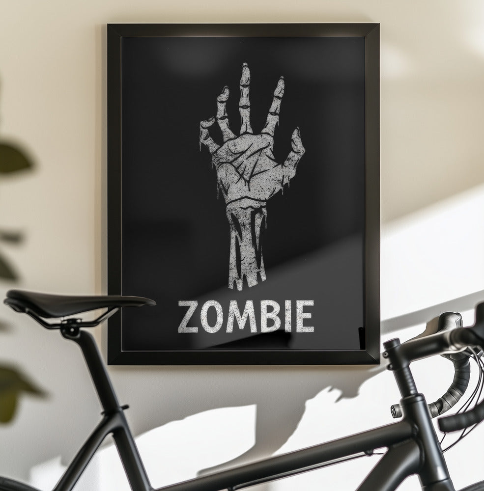 Zombie - Poster / Art Print - interiör