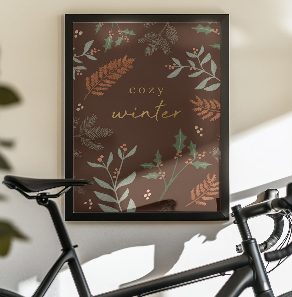 Cozy Winter - Poster / Art Print - interiör