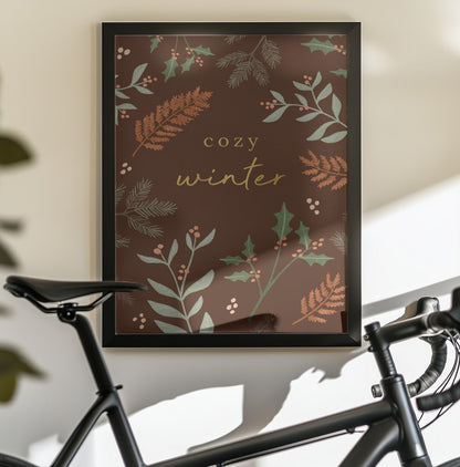 Cozy Winter - Poster / Art Print - interiör
