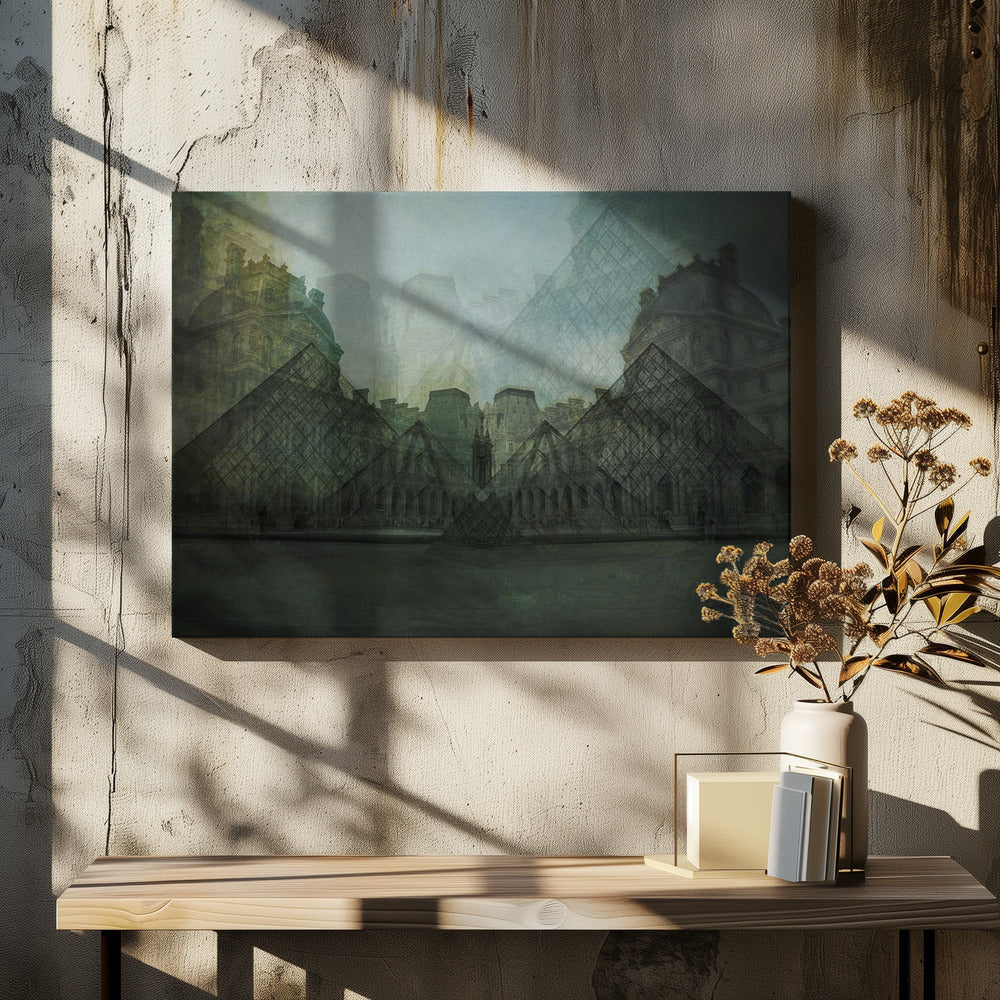 Crystal Pyramids - Poster / Art Print - interiör