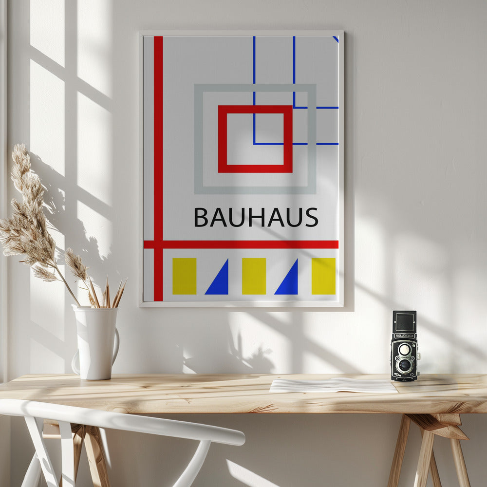 Bauhaus Series #3 - Poster / Art Print - interiör