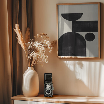 Shape Study No2. - Poster / Art Print - interiör