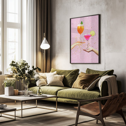 Cocktail Party - Poster / Art Print - interiör