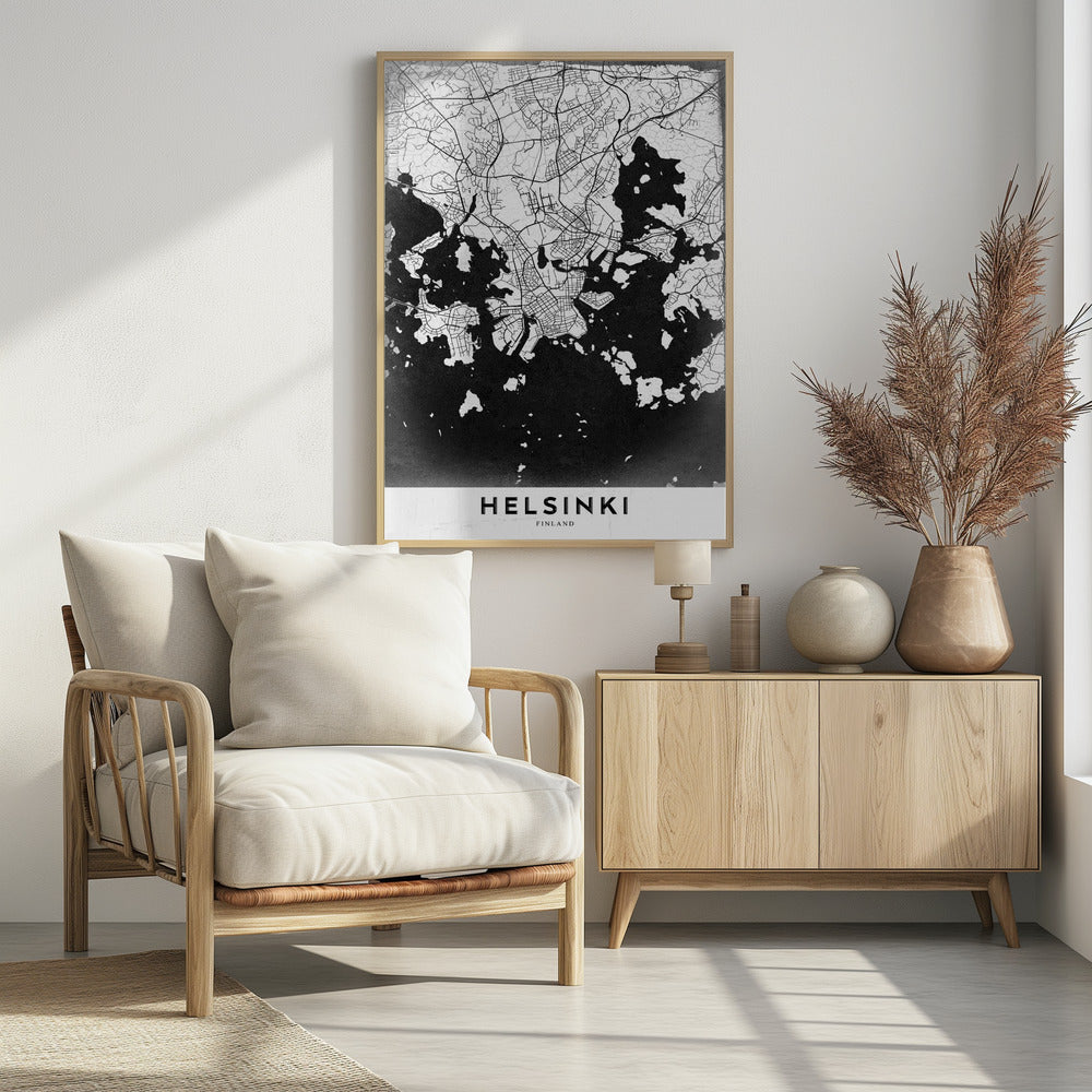 Helsinki - Poster / Art Print - interiör