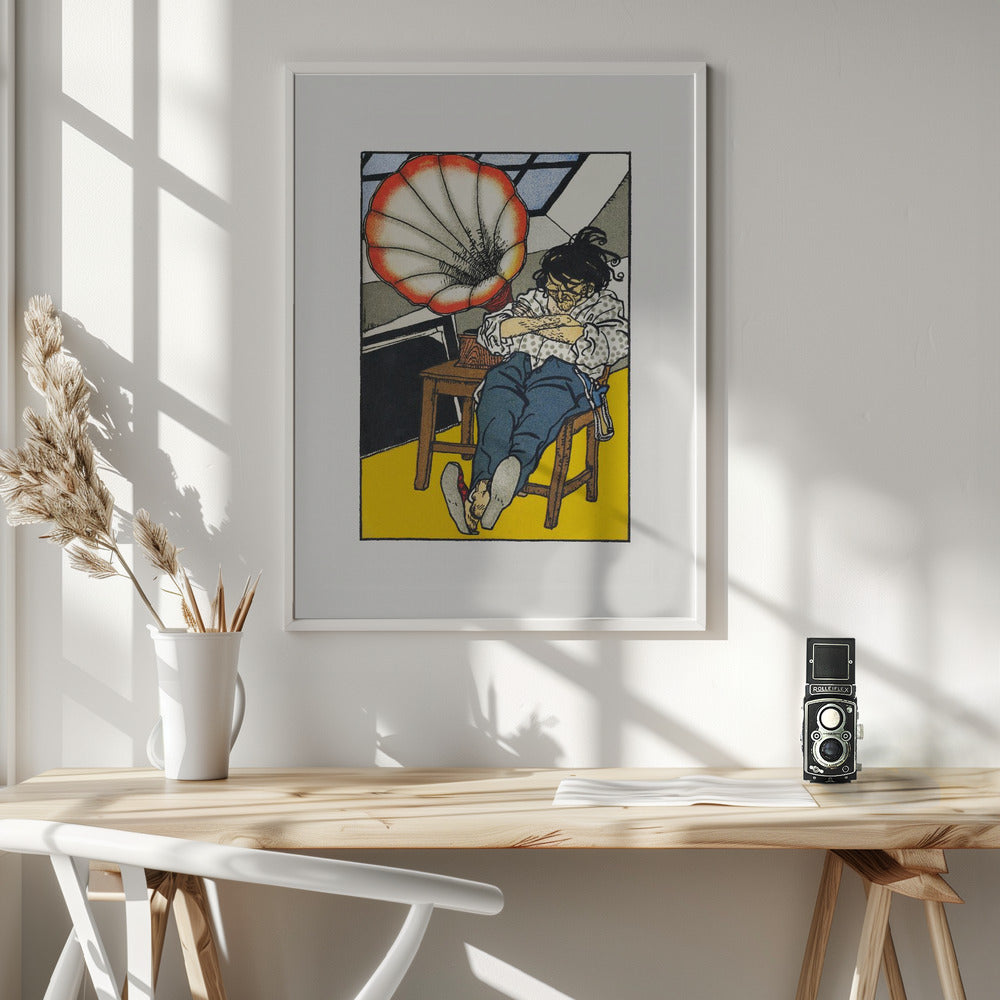 A Beethoven Enthusiast - Poster / Art Print - interiör
