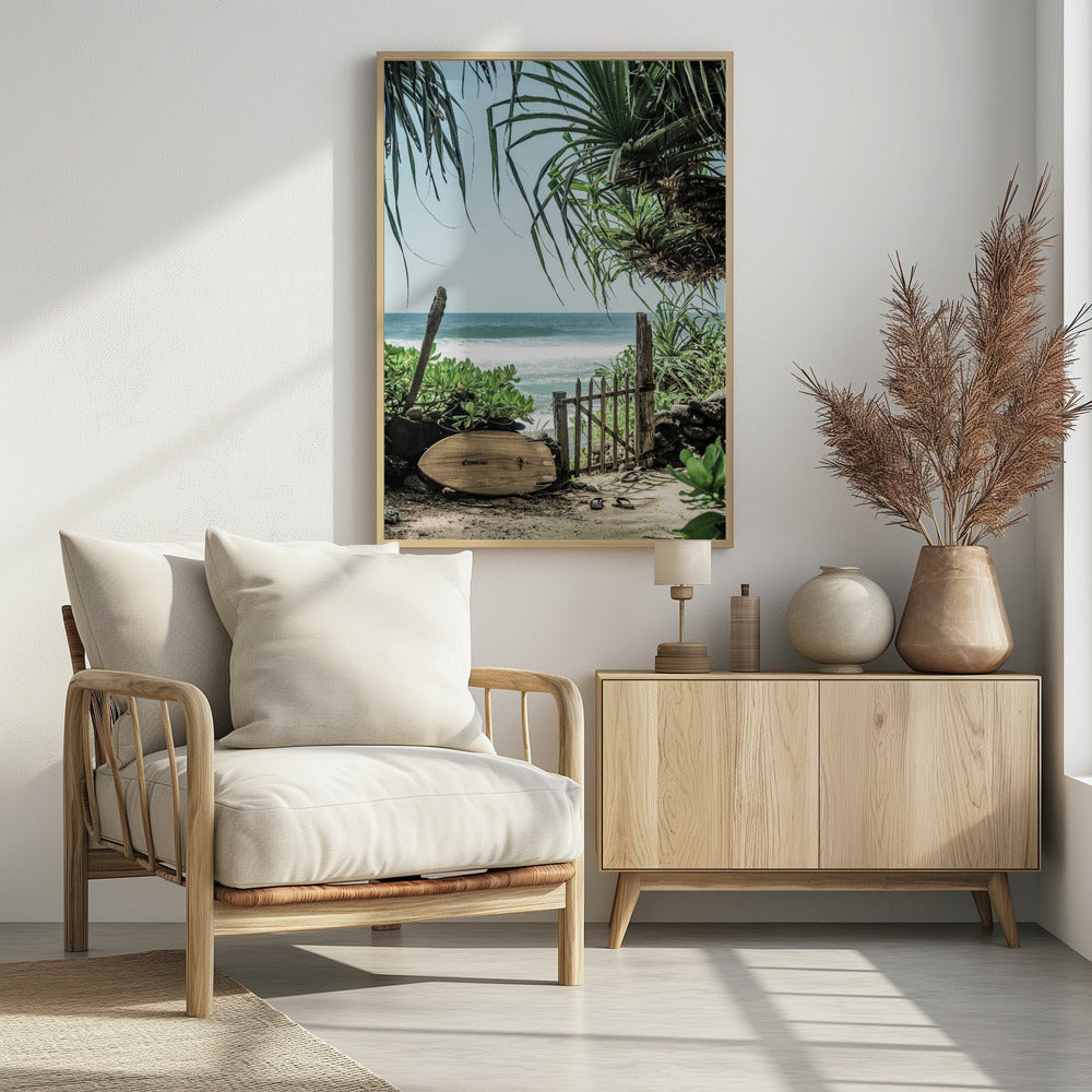 Secret Beach - Poster / Art Print - interiör