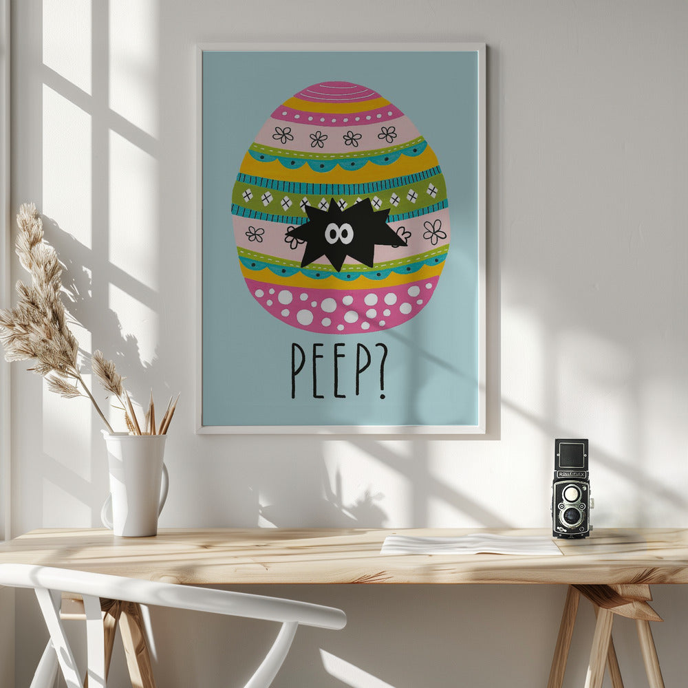 Peep? - Poster / Art Print - interiör