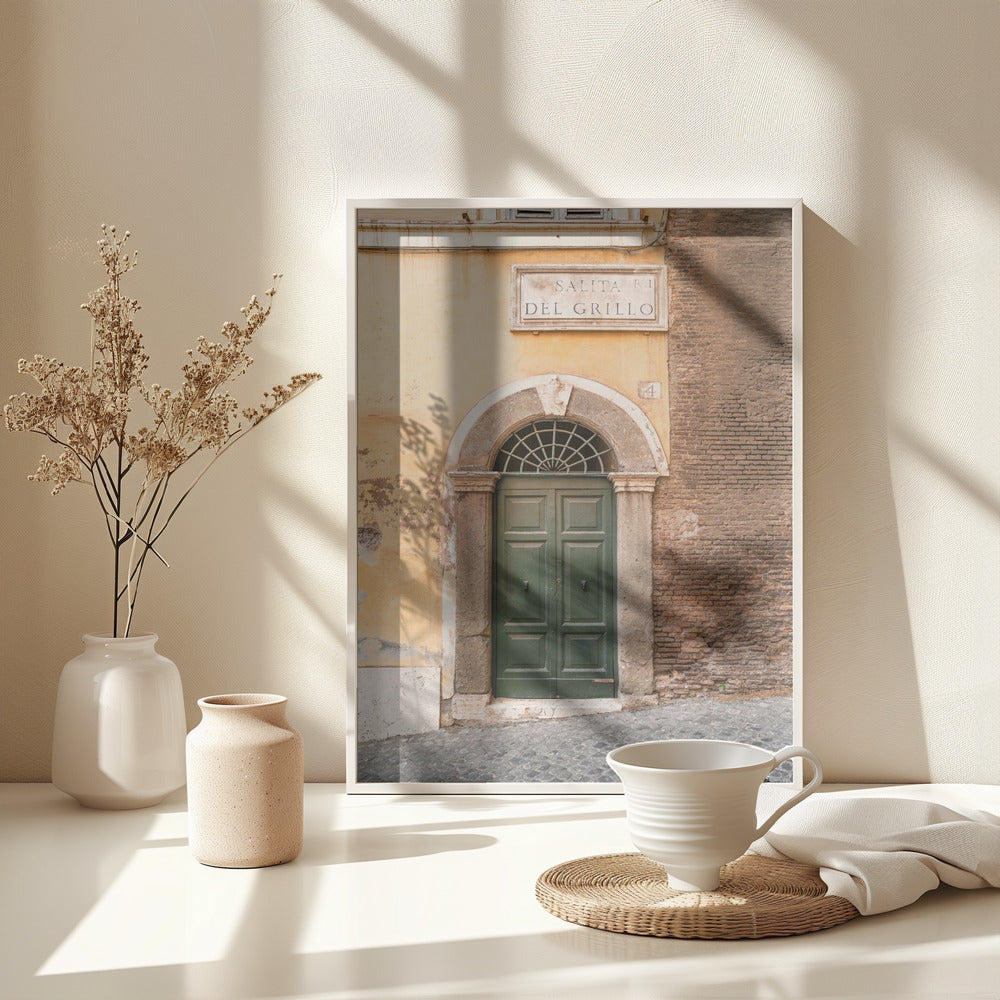 Salita Del Grillo - Poster / Art Print - interiör