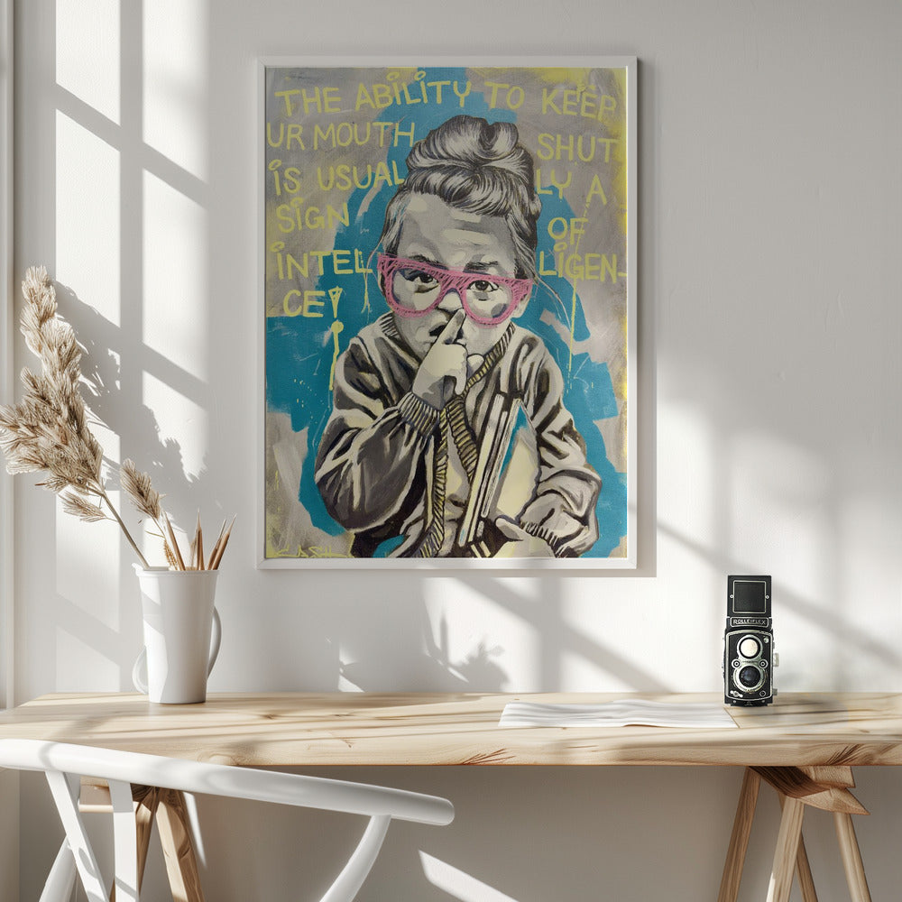 Sign of intelligence - Poster / Art Print - interiör