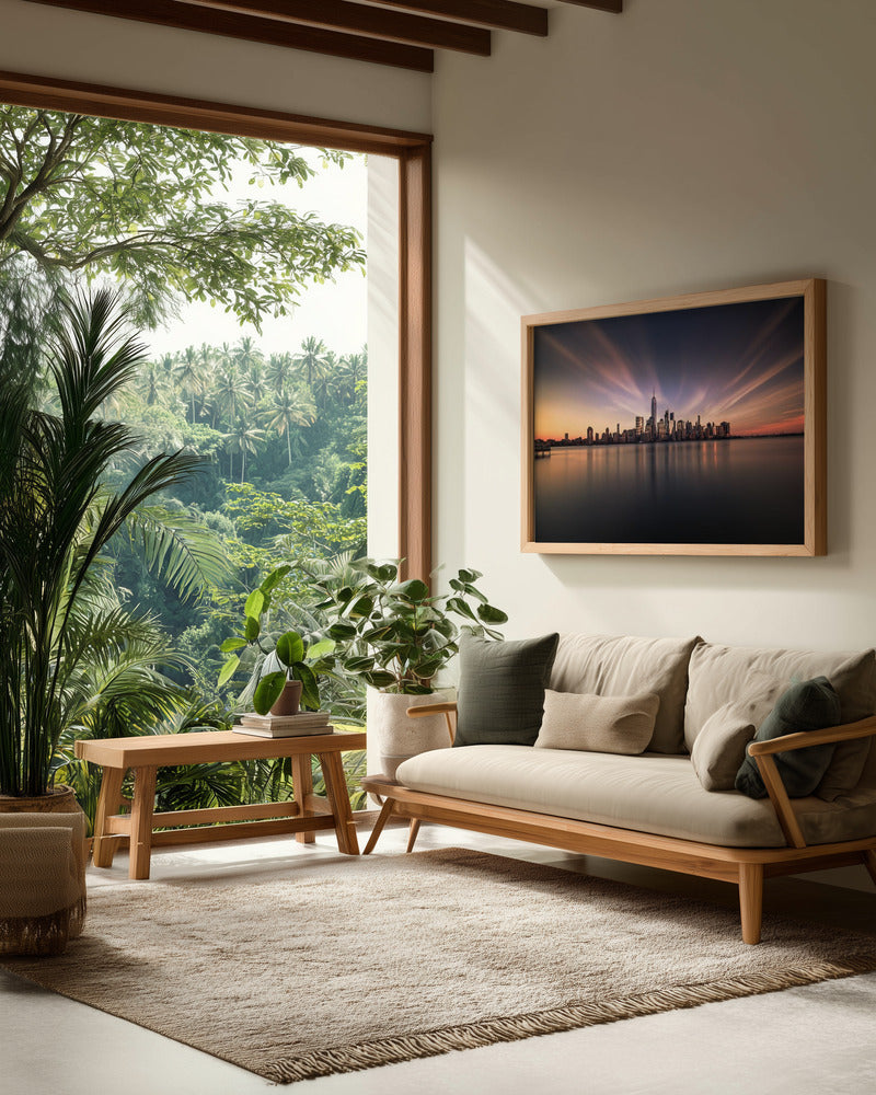 A floating city - Poster / Art Print - interiör