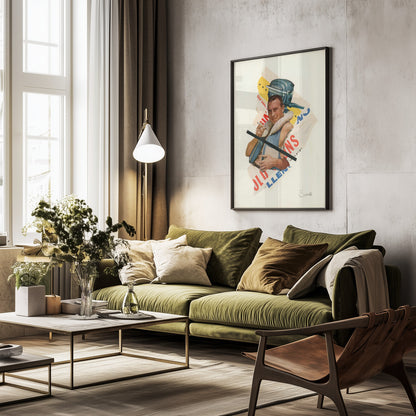 Best Fishing - Poster / Art Print - interiör