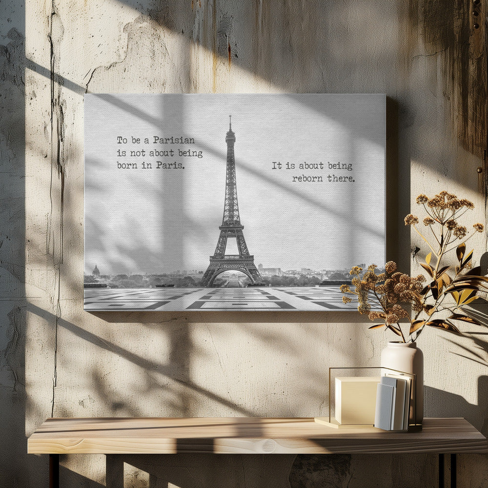 Reborn in Paris - Poster / Art Print - interiör