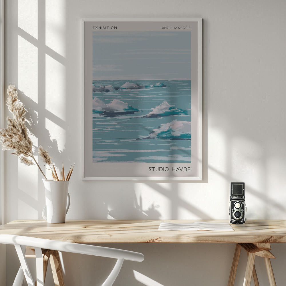 Studio Havde Seascape - Poster / Art Print - interiör