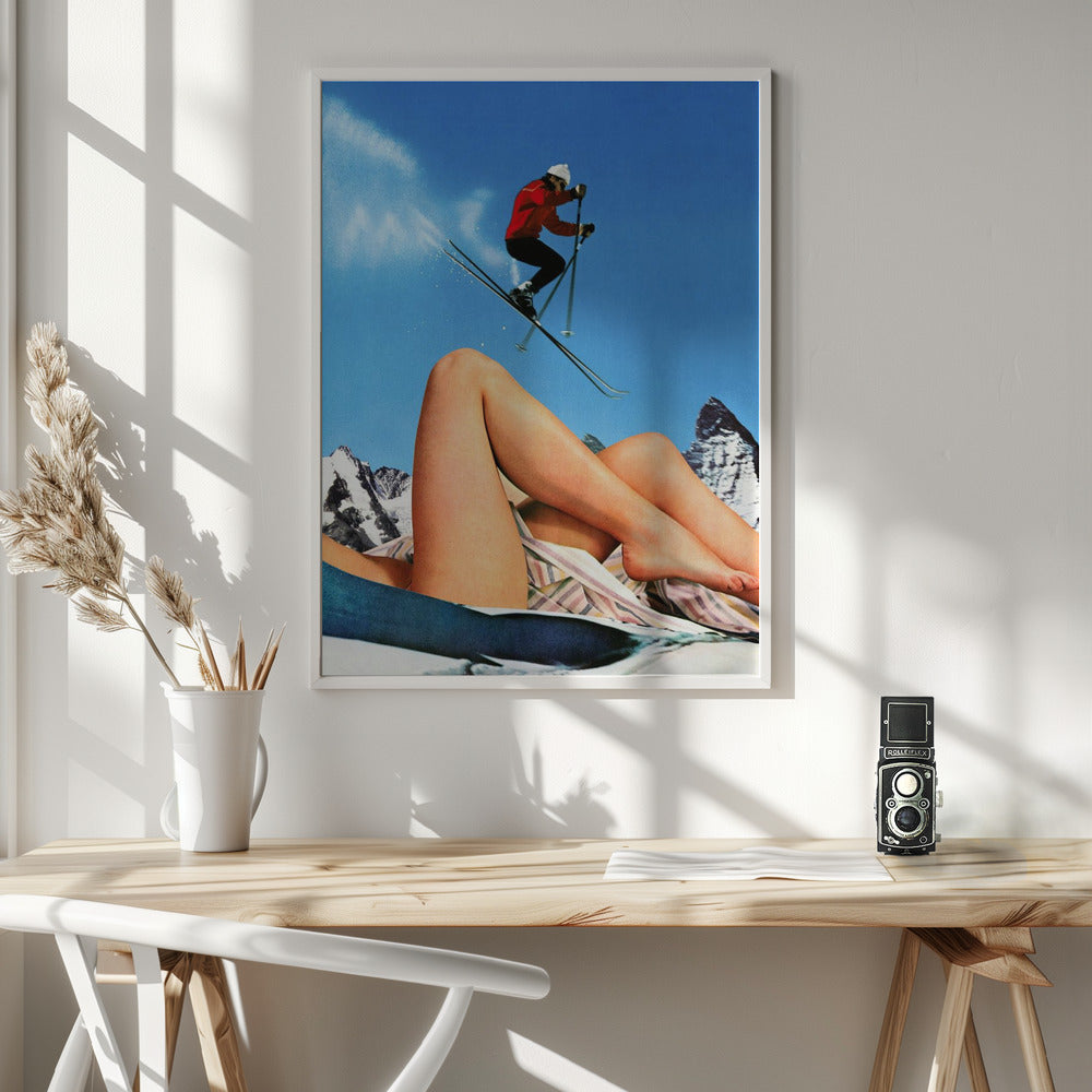 The Big Jump - Poster / Art Print - interiör
