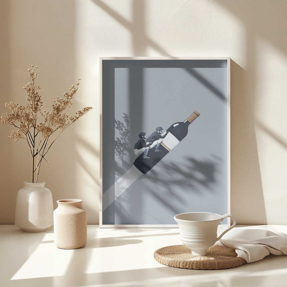 We ride until dawn - Poster / Art Print - interiör