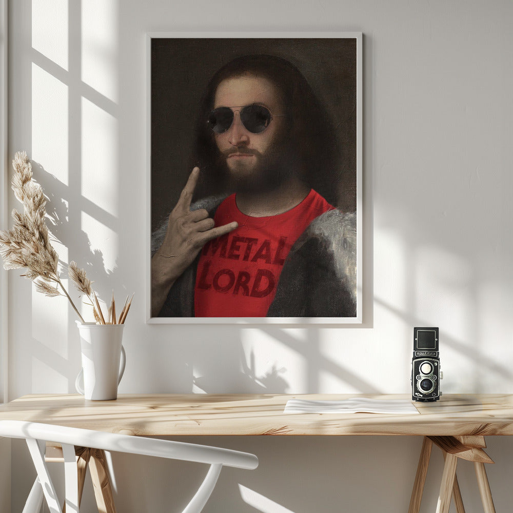 Metal Lord - Poster / Art Print - interiör