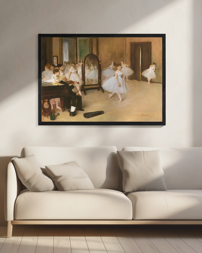 The Dancing Class - Poster / Art Print - interiör