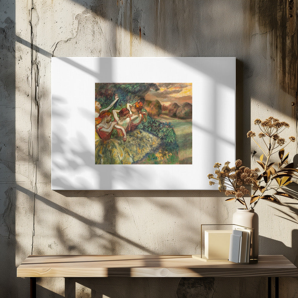 Four Dancers No.2 - Poster / Art Print - interiör