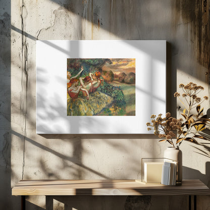 Four Dancers No.2 - Poster / Art Print - interiör