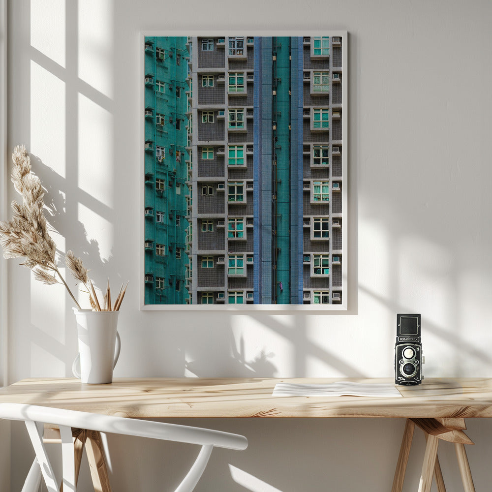 Fractions - Poster / Art Print - interiör