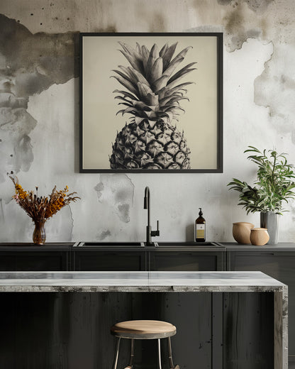Pineapple - Poster / Art Print - interiör