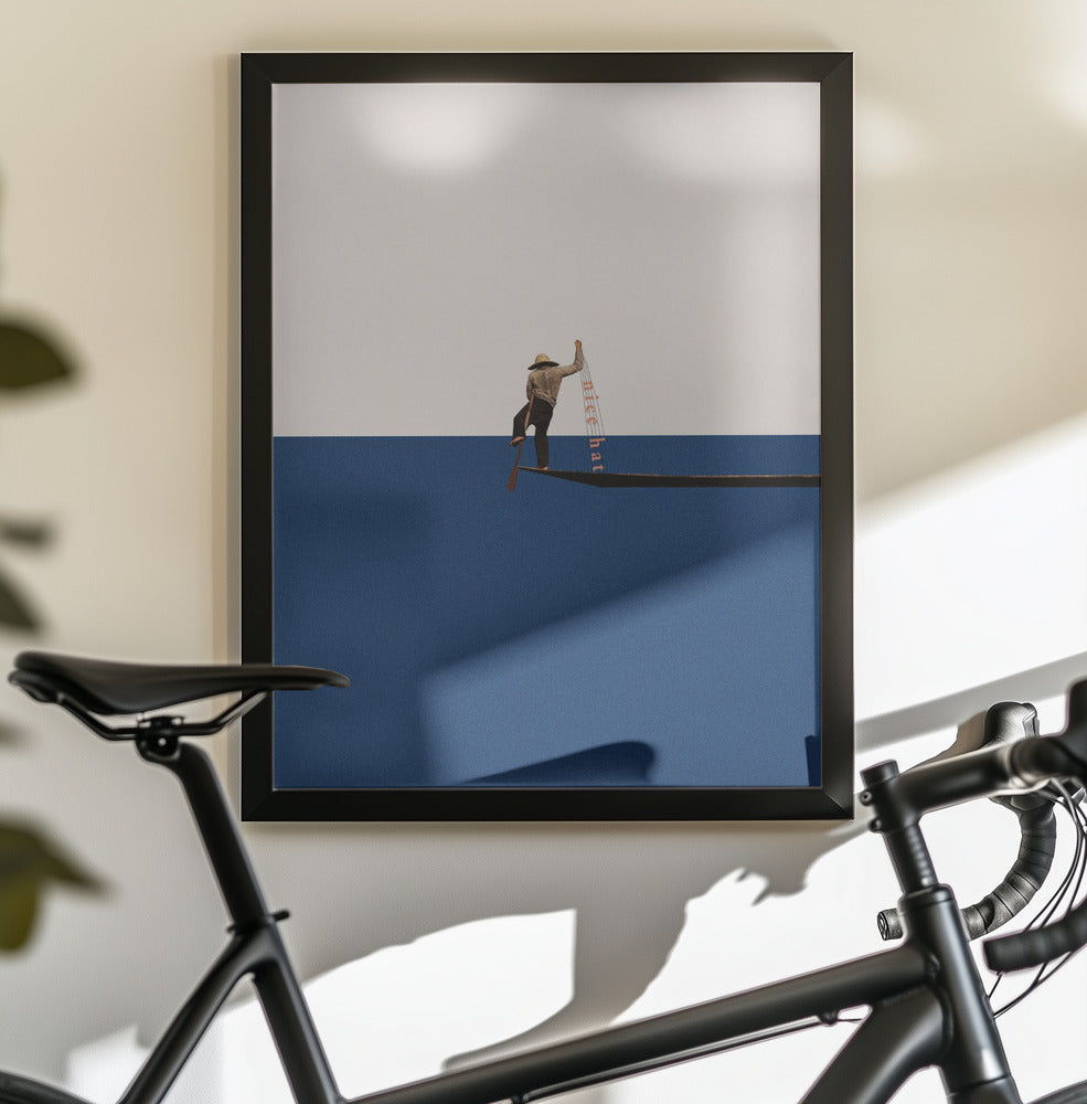 Fishing for compliments - Poster / Art Print - interiör