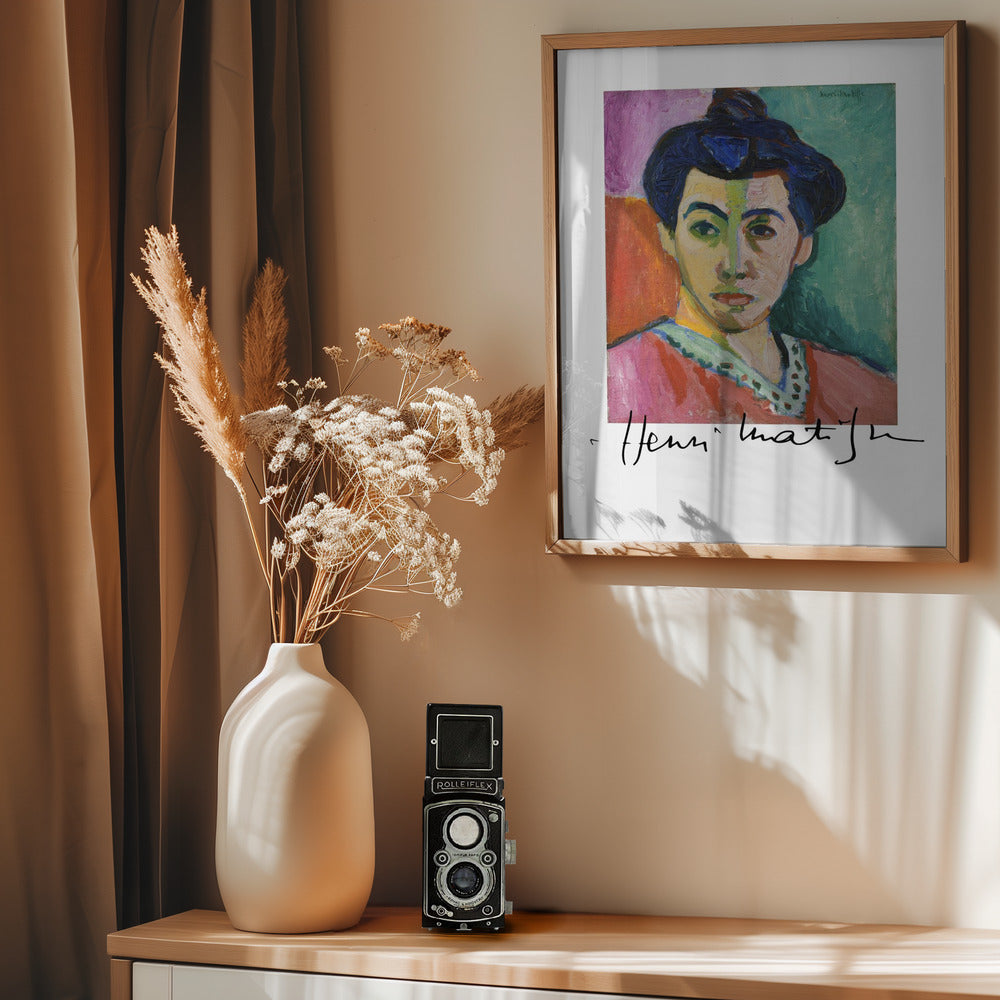 La Raie Verte With Signature - Poster / Art Print - interiör