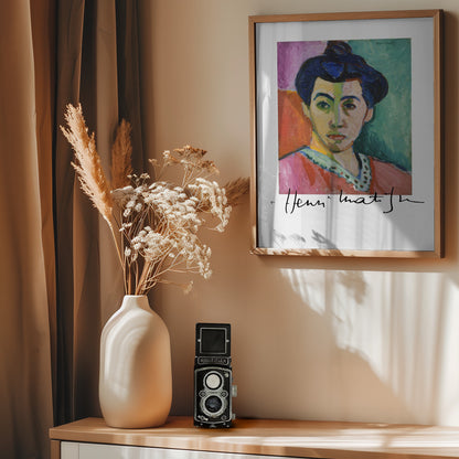 La Raie Verte With Signature - Poster / Art Print - interiör