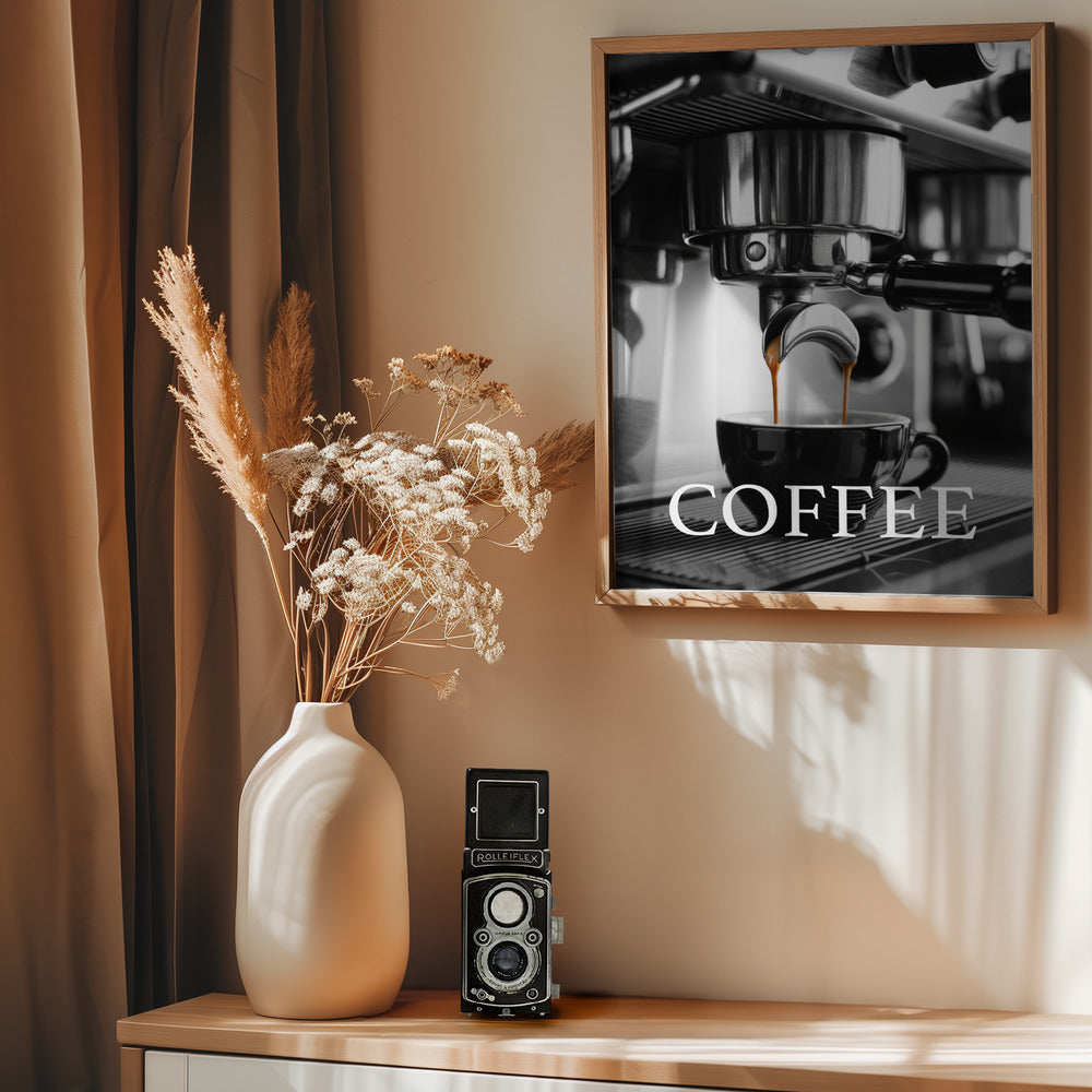 Coffee Maker - Poster / Art Print - interiör