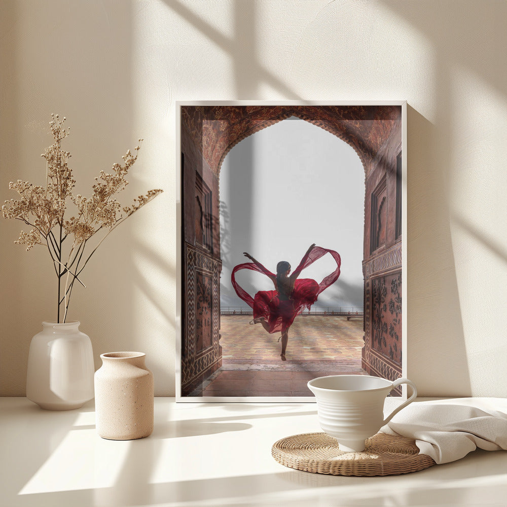 Taj Mahal's Heart - Poster / Art Print - interiör