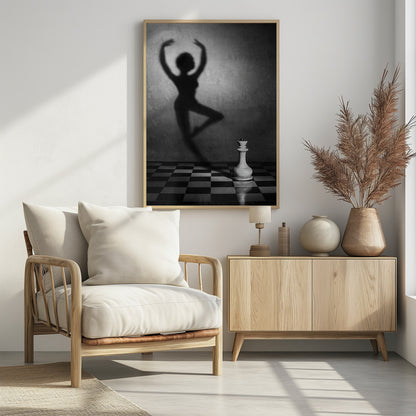 Her dream - Poster / Art Print - interiör