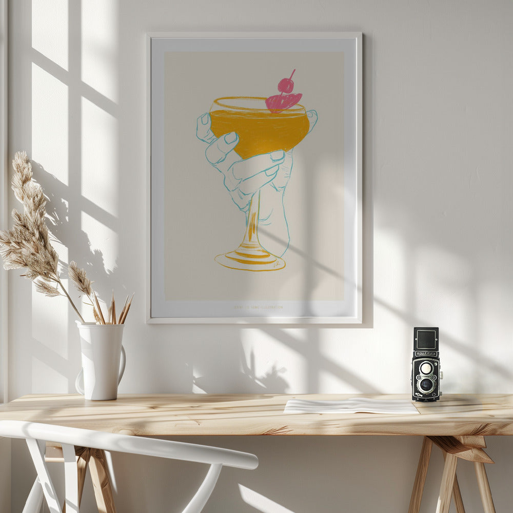 Jlr Cocktail1 - Poster / Art Print - interiör