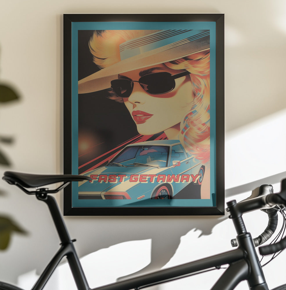 Fast Getaway - Poster / Art Print - interiör