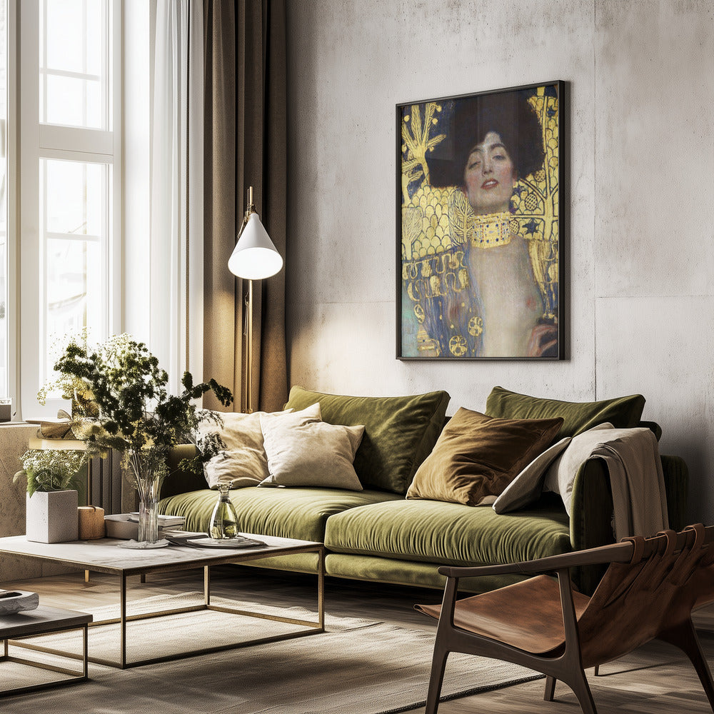 Judith and the Head of Holofernes (1901) - Poster / Art Print - interiör