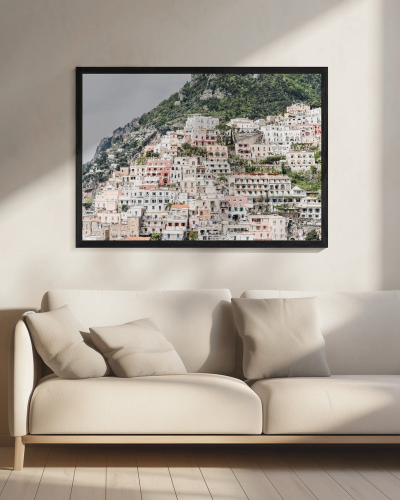 Positano at the Amalfi Coast - Poster / Art Print - interiör
