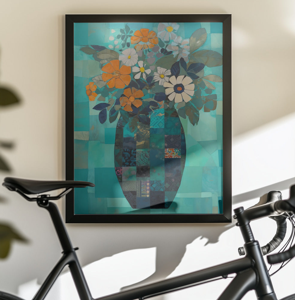 Abstract Vase No 15 - Poster / Art Print - interiör
